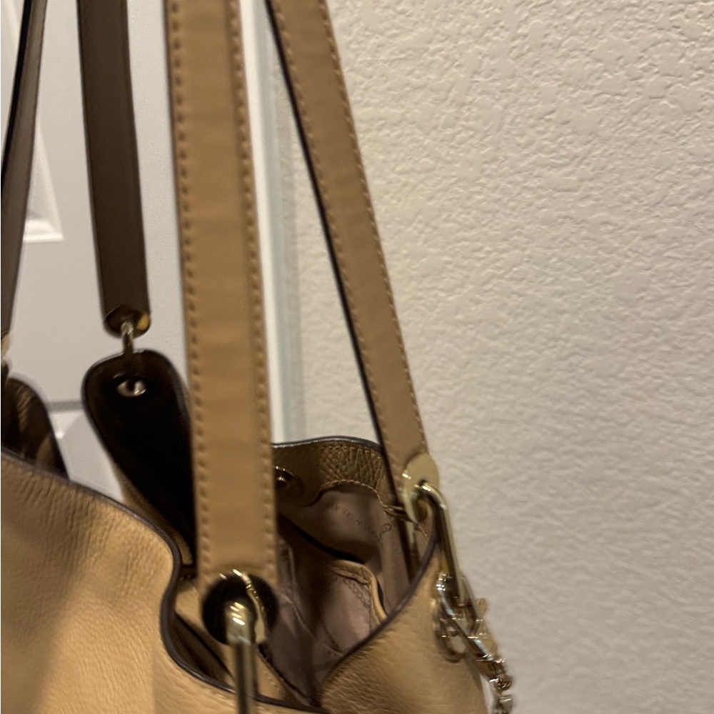 Michael Kors Beige Shoulder Bag - Picture 7 of 11